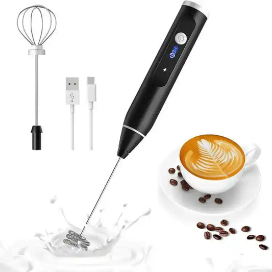 Rechargeable Electric Coffee Beater