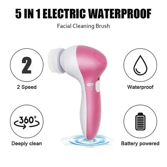 5 in 1 Electric Facial Cleanser
